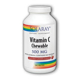 Vitamin C Chewable Cherry 100 Wafers By Solaray