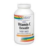 Vitamin C Chewable Orange 100 Wafers By Solaray