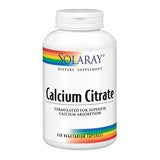 Calcium Citrate 240 Caps By Solaray