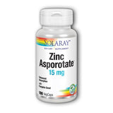Zinc Asporotate 100 Caps By Solaray