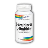 L-Arginine & Ornithine 50 Caps By Solaray