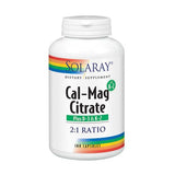 Cal-Mag Citrate 180 Caps By Solaray