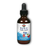 B-6, B-12, Folic Acid Drop Ins 2 oz By Kal