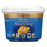 Organic All Vegetable Shortening 24 Oz By Spectrum Oils