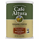 Organic Regular Roast Ground Coffee 12 Oz By Caf+-Â¼ Altura