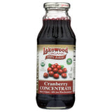 Organic Cranberry Concentrate Juice 12.5 Oz By Lakewood Organic