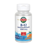 B12 Methylcobalamin ActivMelt Vegetarian Tangerine 90 Count By Kal