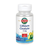 Lithium Orotate Lemon Lime 90 Count By Kal