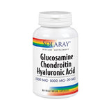 Glucosamine Chondroitin Hyaluronic Acid 90 Veg Caps By Solaray