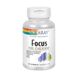 Focus For Children 60 Chews, Grape Flavor By Solaray