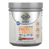 Sport Organic Plant-Based Energy Plus Focus Pre-Workout Blackberry Cherry 8.1 Oz By Garden of Life