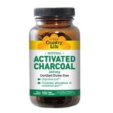 Activated Charcoal 180 Caps By Country Life