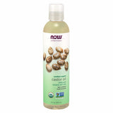 Organic Castor Oil 8 Oz By Now Foods