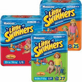 Unisex Baby Swim Diaper Huggies  Little Swimmers  Pull On with Refastenable Tabs Large Disposable He Count of 10 By Kimberly Clark