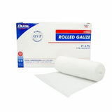 Fluff Bandage Roll Dukal Cotton 2-Ply 4 Inch X 5 Yard Roll Shape Sterile Count of 12 By Dukal