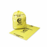 Chemo Waste Bag McKesson 30 - 33 gal. Yellow 31 X 41 Inch Count of 100 By McKesson