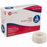 Medical Tape Dynarex  Porous 1 Inch X 10 Yard Transparent NonSterile Count of 144 By Dynarex