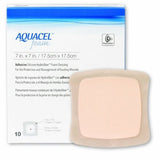 Silicone Foam Dressing Aquacel  7 X 7 Inch Square Silicone Adhesive with Border Sterile Count of 1 By Convatec