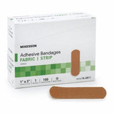 Adhesive Strip 1 X 3 Inch, Tan By McKesson