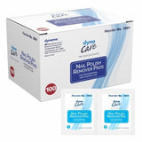 Nail Polish Remover Pad dynaCare 1.97 X 2.48 Inch Count of 1000 By Dynarex