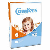 Unisex Baby Diaper Comfees Size 6 Disposable Count of 23 By Attends