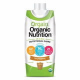Oral Supplement Orgain  Organic Nutritional Shake Iced CafÃ© Mocha Flavor 14 oz. Container Carton Rea Count of 12 By Orgain