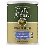 Organic Coffee Regular Roast Decaf 12 Oz By Caf+-Â¼ Altura