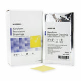 Xeroform Petrolatum Dressing McKesson 2 X 2 Inch Gauze Bismuth Tribromophenate Sterile 25 Count By McKesson