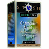 Herbal Tea Chamomile Nights Caffeine Free 20 Count By Stash Tea
