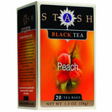 Black Tea Peach 20 Count By Stash Tea