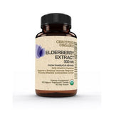 Organic Elderberry Extract 60 Veg Tabs by Futurebiotics