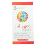 Collagen Liquid Natural Berry Flavor 12 Oz By Youtheory