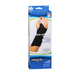 Sport Aid Black Deluxe Wrist Left Medium 1 Each By Sport Aid