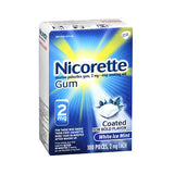 Nicorette Stop Smoking Aid Gum 100 Each By Nicorette