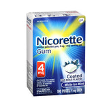 Nicorette Stop Smoking Aid Gum 100 Each By Nicorette