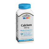 21st Century Calcium 1000 + D3 90 Tabs By 21st Century