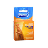 Durex Avanti Bare Realfeel Ultra Fine Lubricated Polyisoprene Non-Latex Condoms 3 Each By Durex