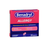 Benadryl Allergy Ultratabs 24 Tabs By Benadryl