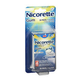 Nicorette Nicotine Polacrilex Gum White Ice Mint 20 Each By Nicorette