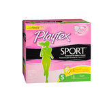 Playtex Sport Tampons with Plastic Applicators Unscented Multi-Pack 36 Each By Playtex