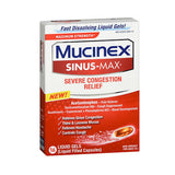 Maximum Strength Sinus-Max Pressure Pain & Cough 16 Each By Mucinex