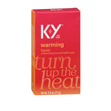K-Y Warming Liquid Personal Lubricant 2.5 Oz By Garnier Fructis