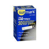 Sunmark True Metrix Self Monitoring Blood Glucose Test Strips 50 Each By Sunmark