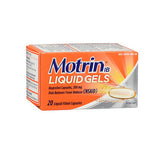 Motrin Ib Liquid Gels 20 Caps By Motrin
