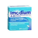 Imodium A-D Anti-Diarrheal Caplets 24 Tabs By Imodium