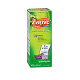 Zyrtec Children's 24 Allergy Syrup Grape 4 Oz By Zyrtec