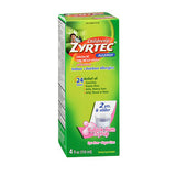 Zyrtec Children'S 24 Allergy Syrup Bubble Gum 4 Oz By Zyrtec