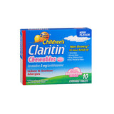 Claritin Children's 24 Hour Allergy Chewable Tablets Bubble Gum Flavored 10 Tabs By Claritin