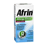 Afrin Allergy Sinus Nasal Spray 0.5 Oz By Afrin