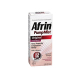 Afrin Original Nasal Decongestant Pump Mist 0.5 Oz By Afrin